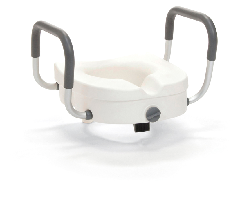 Nasadka na toaletę z podłokietnikami